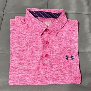 Under Armour HeatGear polo. Size L
